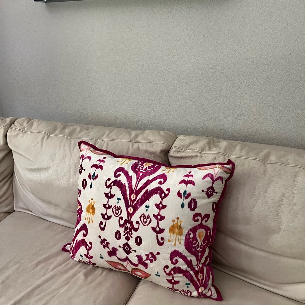 Anthropologie throw pillow